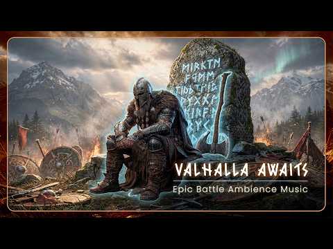 Viking Warrior After Battle ⚔️ Epic Nordic Music & Cinematic Viking Ambience for Focus & Power