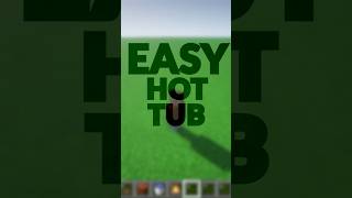 How to build a #minecraft hot tub! #gamesforkidshub