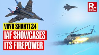 Vayu-Shakti 24: IAF Showcases Its Firepower, Defensive Capabilities In Pokhran Exercise | Exclusive