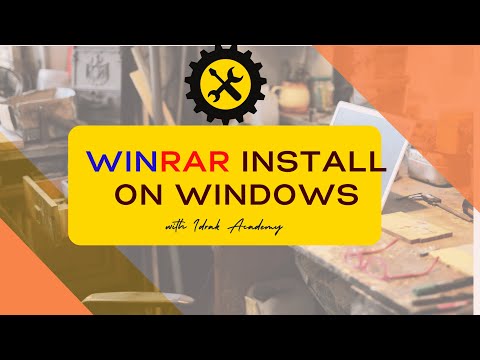 Winrar Installation Process