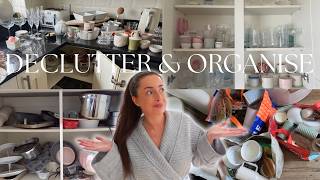 EXTREME Kitchen Declutter & Organise! *LONG Overdue* Realistic & Satisfying Clear Out With Me