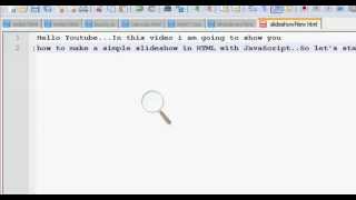 How to make a image slideshow for your website HTML and JavaScript Full Tutorial
