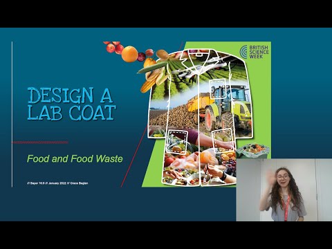 Design a LabCoat - Food and Food Waste - incl Makaton