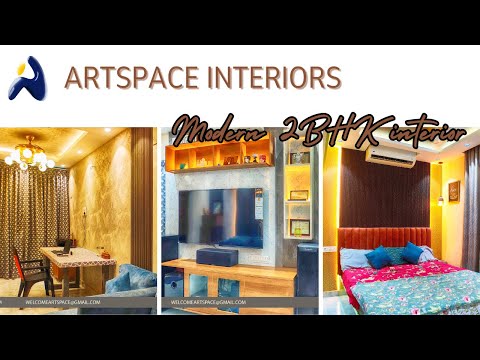 Very creative modern 2BHK compact house interior #artspaceinteriors at @ayyanavaramchennai