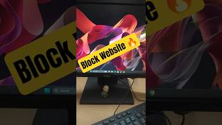 Block Website 🔥|  Day-0414 | Windows Tips #window #techreels #reel #short #windows11tips