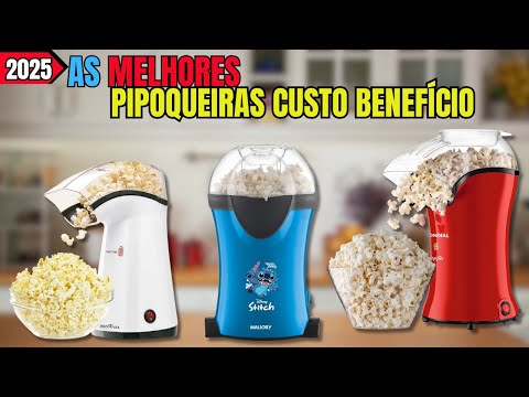 As MELHORES PIPOQUEIRAS ELETRICAS de 2025 / Qual é a MELHOR pipoqueira elétrica / Pipoqueira