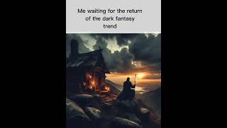 Patiently Waiting since October 2023 #fantasy #darknightmusic #chill #midjourney #darkfantasyworld
