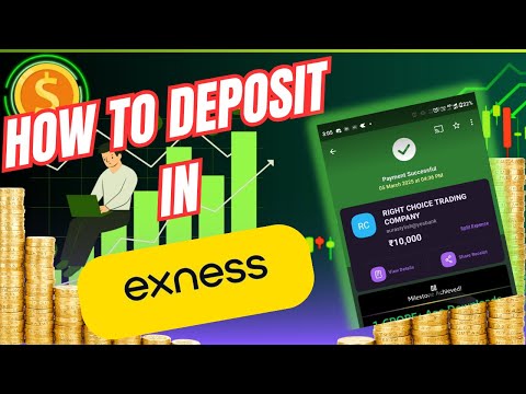 How to Deposit Funds for Forex Trading | Exness Broker through UPI | Easy Method | PhonePe or Gpay