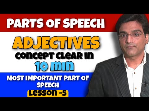 Adjective | Adjectives in English Grammar | Adjectives | Concept/Words/Definition/Clause/Phrase