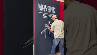 MAYANK Naam Ka logo Banaye saral tarike se