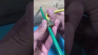 Wire T-type connection method