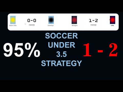 From Over - Under! How to Predict and Win Under 3.5 Goals Matches | Leganes | Villarreal