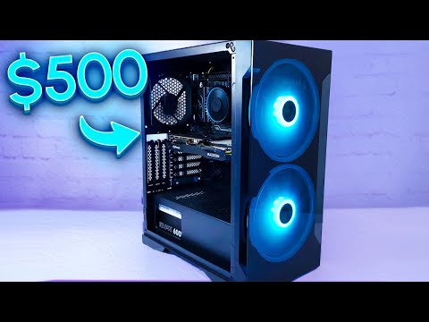 $500 Budget Gaming PC Build Guide! Tested in Games