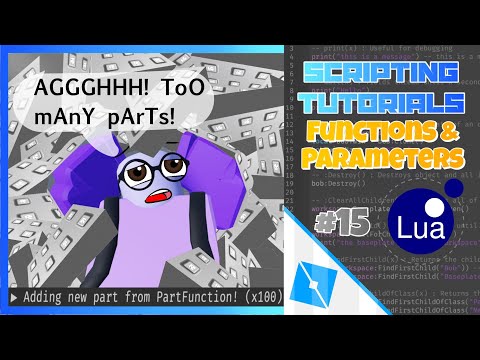 How To Script On Roblox - Functions & Parameters #15