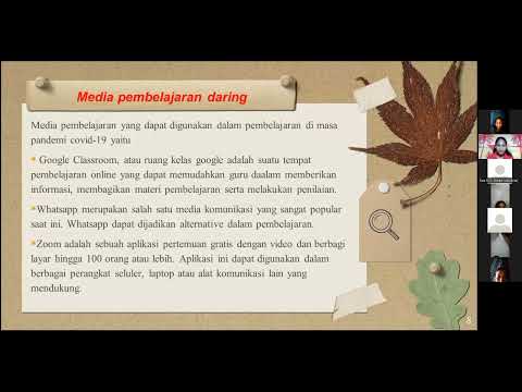 WEBINAR PEMANFAATAN TEKNOLOGI DAN INTERNET SEBAGAI MEDIA PEMBELAJARAN DARING - WINDRA YUNITA DULIM