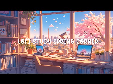 Lofi Study Spring Corner 🌸 Chill Vibes ️🎶 Deep to Study / Work / Relax [ Chill Hip Hop Music ]