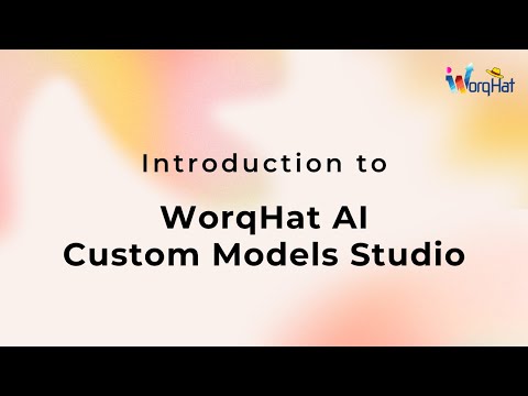 Fine-Tuned Custom Enterprise AI Models with WorqHat AI