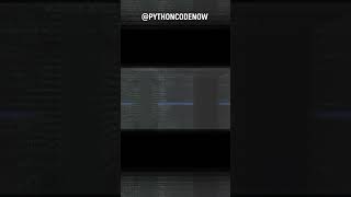 Drawing the Python Logo using Python's Turtle Module | Python Turtle Graphics Tutorial #shorts