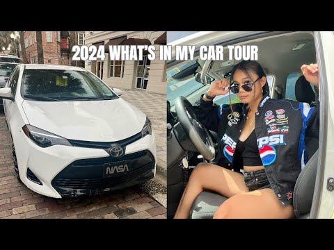 WHAT'S IN MY CAR TOUR | 2019 Toyota Corolla LE