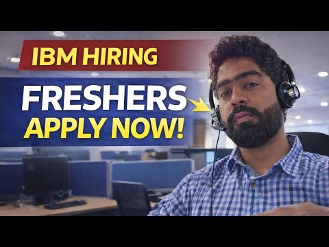 IBM Freshers Hiring | Associate System Engineer | Full Details + Link