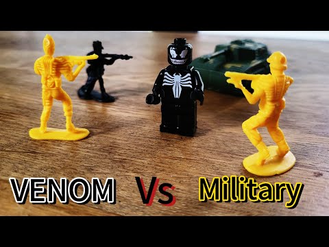 Venom Vs military stop motion