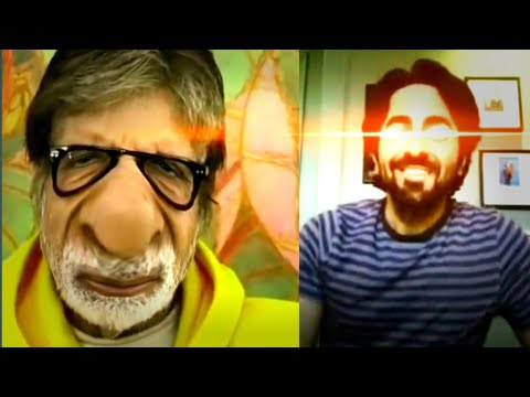 Amitabh Bachchan get Bullied by Ayushman Khurana 😁 on video call|Part-1