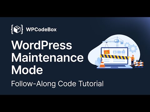 WordPress Maintenance Mode (No Plugin): Copy-Paste Code Tutorial