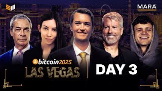 Bitcoin Conference 2025 in Las Vegas LIVE: JD Vance Speech LIVE | First U.S. VP to Endorse Crypto