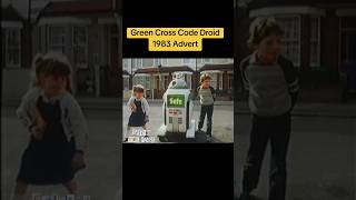 Advert for the green cross code droid from 1983 #publicinformation #nostalgia #remember #80s