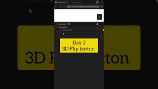 Day 2: 3D Flip Button | CSS Only UI Effect 🔥