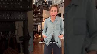 My Favorite Fashion Trick! | Carla Rockmore #quicktip #fashionhack #crisscross