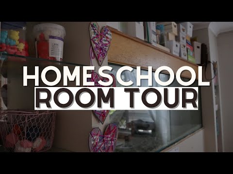 Homeschool room tour Australia