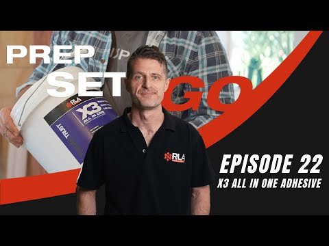 Country Home Makeover - RLA X3 Tile Adhesive in Action