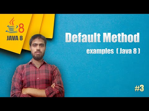 Default Method of Java8 practice #3 2024 java