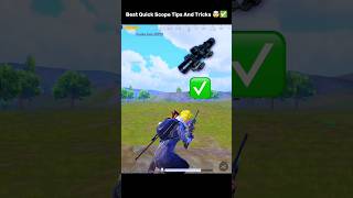 Best Quick Scope Tips And Tricks 🤯✅ #pubgmobile #mrijazplays #pubgtips #tipsandtricks