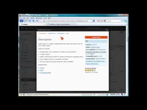 How to Add Streaming Audio in WordPress? (42) Wordpress Video Tutorials
