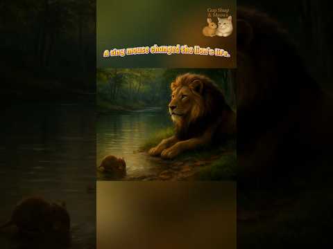 “Imagine… a lion and a mouse being friends. 🦁🐭Is that even possible?”#lion #moral #animals #aivideo