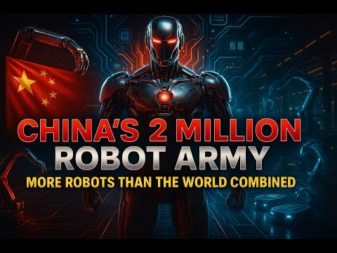 What China's 2 Million Robot Army REALLY Means for Humanity?
