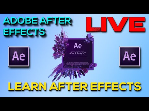 After Affects Tutorials live #live hindi