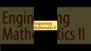 Engineering Mathematics-2 (best notes)~pdf link