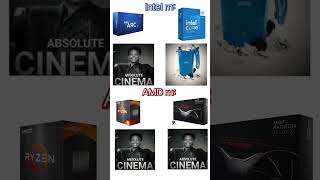 Intel vs AMD rn #shorts #pc #pcgamer #nvidia #amdgpu #graphicscard #gaming #amd #rtx #cpu #gpu