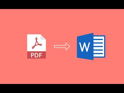 How to Convert PDF to Word