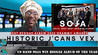 SOJA’s Reggae Grammy Win | Reggae singer Chronixx, Etana, Gramps Morgan Support Reggae band SOJA