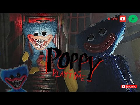 සෙල්ලම් බඩු factory එකේ මොකද වෙන්නේ ? | Poppy playtime | Chapter 01 | Cyber Stream Live | Gameplay
