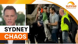 Sydney protests turn violent during Herzog visit | Sunrise