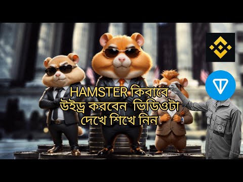 HAMSTER কিবাবে উইড্র করবেন ভিডিওটা দেখে শিখে নিন TON ⛏️Binance