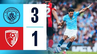 Highlights! | Kevin De Bruyne's final Etihad fixture | Man City 3-1 Bournemouth