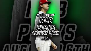 Best MLB Sleeper picks for today! 8/16 | Sleeper Picks Promo Code
