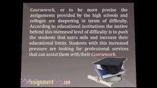 MyAssignmentHelp.com Extends The Best Online College Coursework Assistance