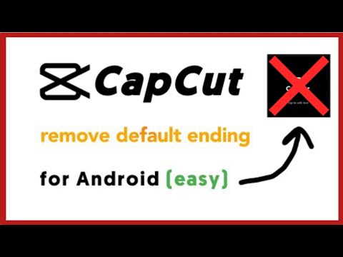 How to delete capcut ending (easy)
